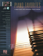 Piano Duet Play-Along Volume 1: Piano Favorites (Book/Online Audio)